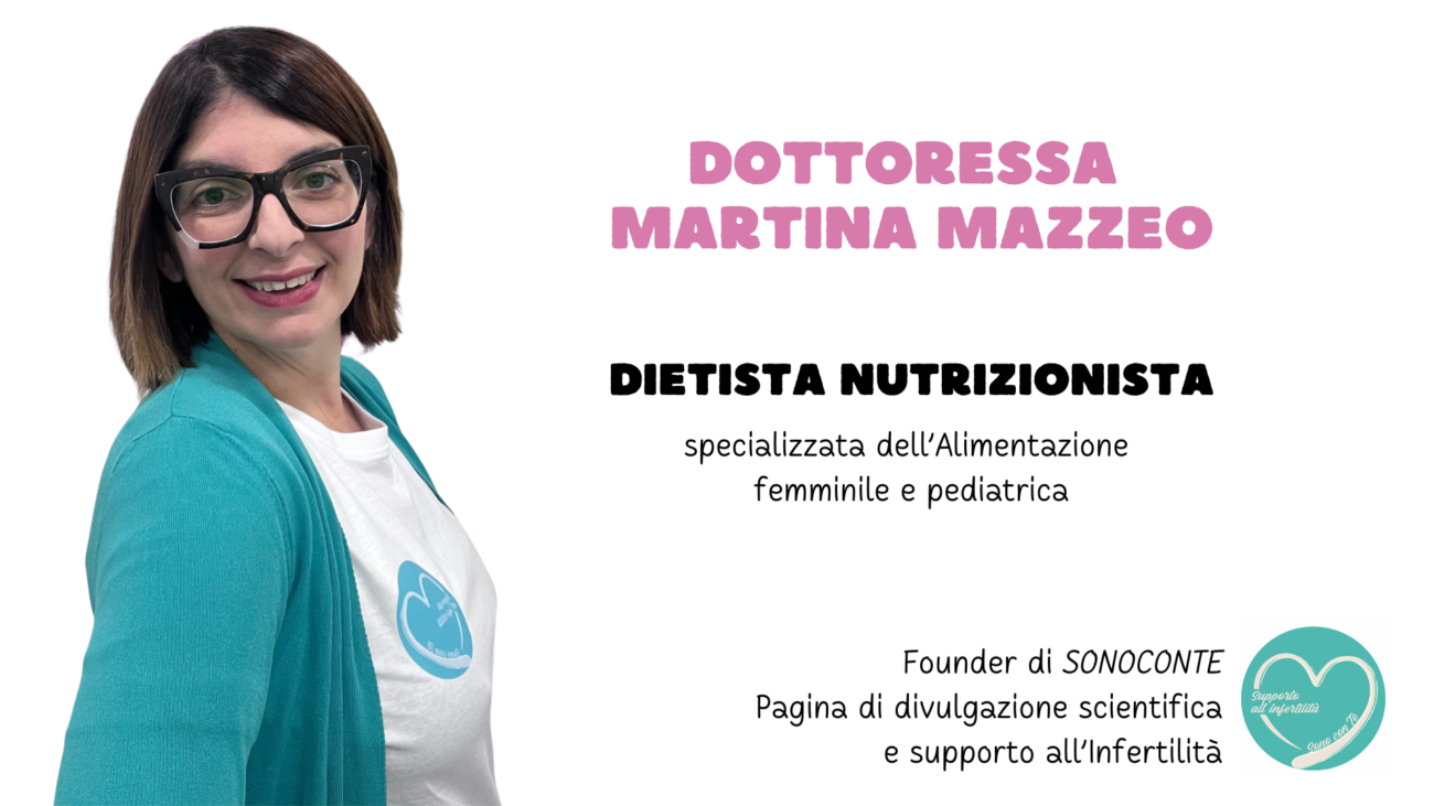 Martina Mazzeo Nutrizionista alimentazione PMA pick up fertilità stimolazione ovarica