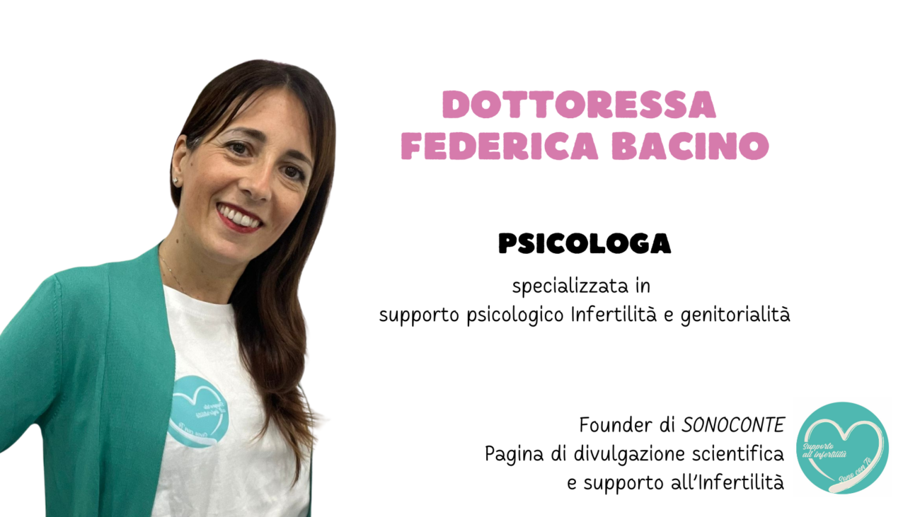 Psicologa Federica Bacino specializzata Infertilità e genitorialità